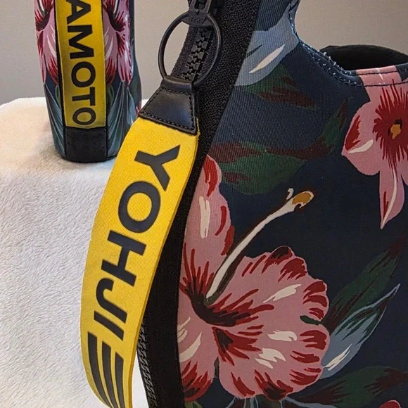 Y3 Yohji Yamamoto Floral Ankle Boots - Multicolor - Picture 2 of 3